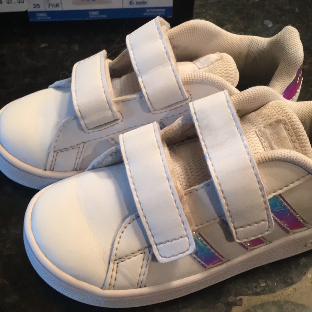 Toddler girl adidas size 8.5